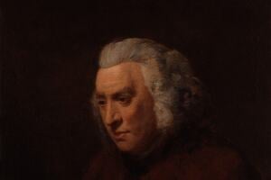 Portrait of Samuel Johnson after John Opie, from the National Portrait Gallery (NPG 1302)